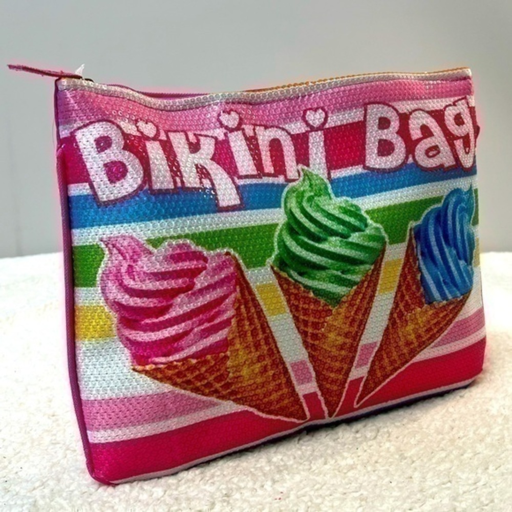 3C4G "Ice Creme" Bikini Swimsuit Storage Bag Tote